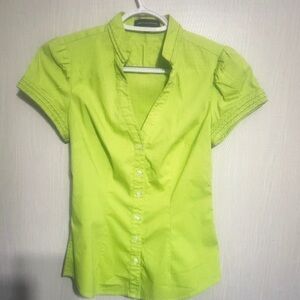 Lime Green Women's Top